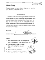 Science and Language Arts: Moon Story