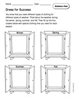 Science Fun: Dress for Success