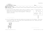 Math Warm-Up 81 for Gr. 3 & 4: Operations